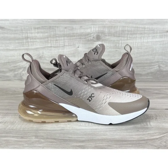 Nike Air Max 270 Mink Brown Black Orewood Sanddrift White IB7751-200 Men's 13 - Picture 6 of 11